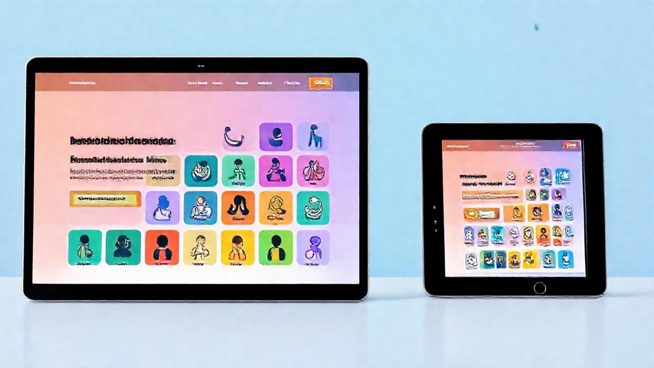 Una interfaz digital accesible y atractiva