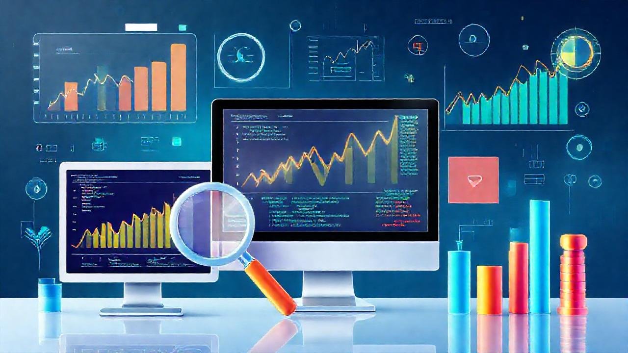 Visualización de datos analíticos digitales
