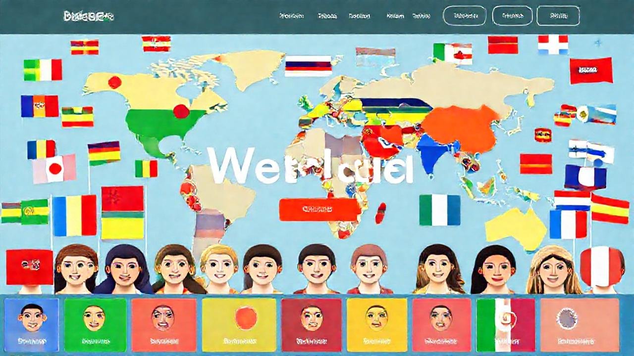 Un sitio web global conecta culturas