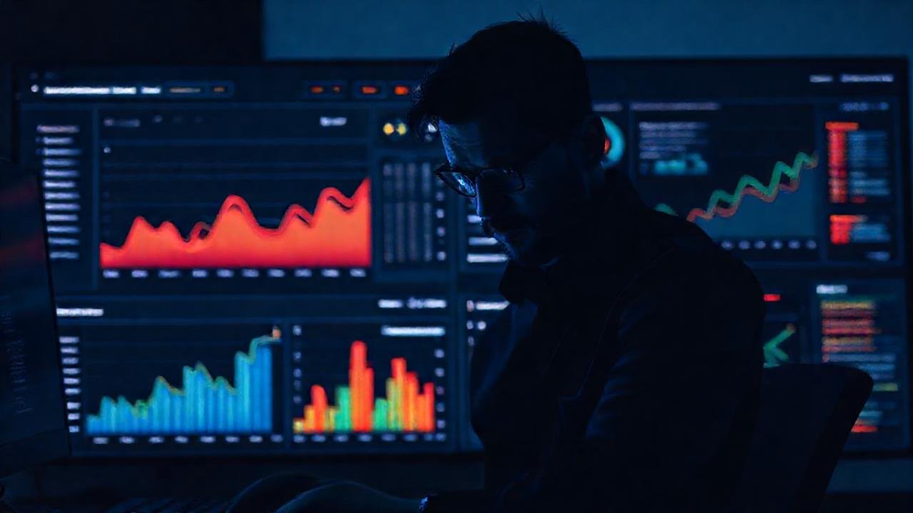 Un panel de datos complejo y tenso