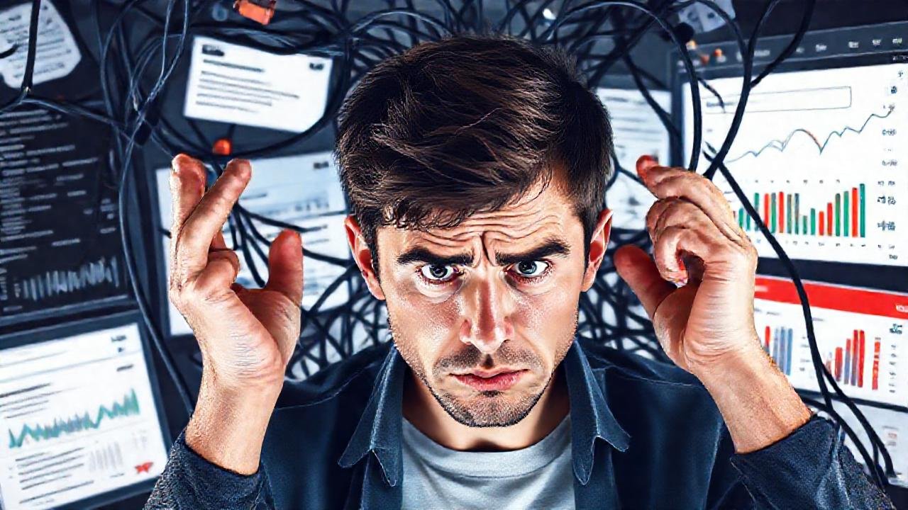 Nuevo usuario luchando con la publicidad digital