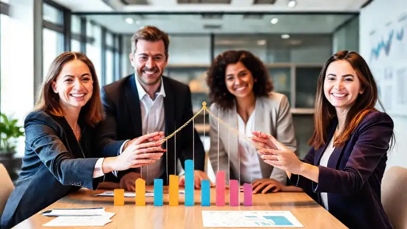 La empresa construye confianza y prosperidad