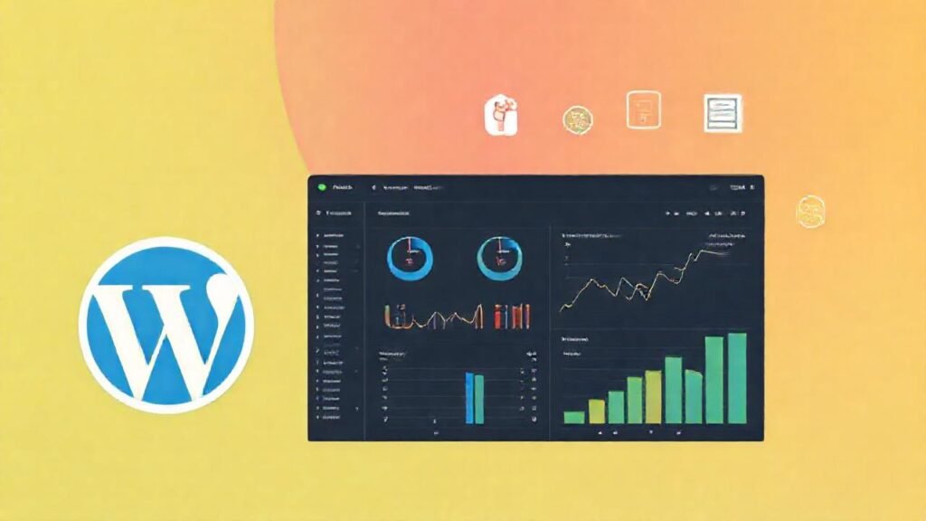 Diseño moderno analiza datos digitales