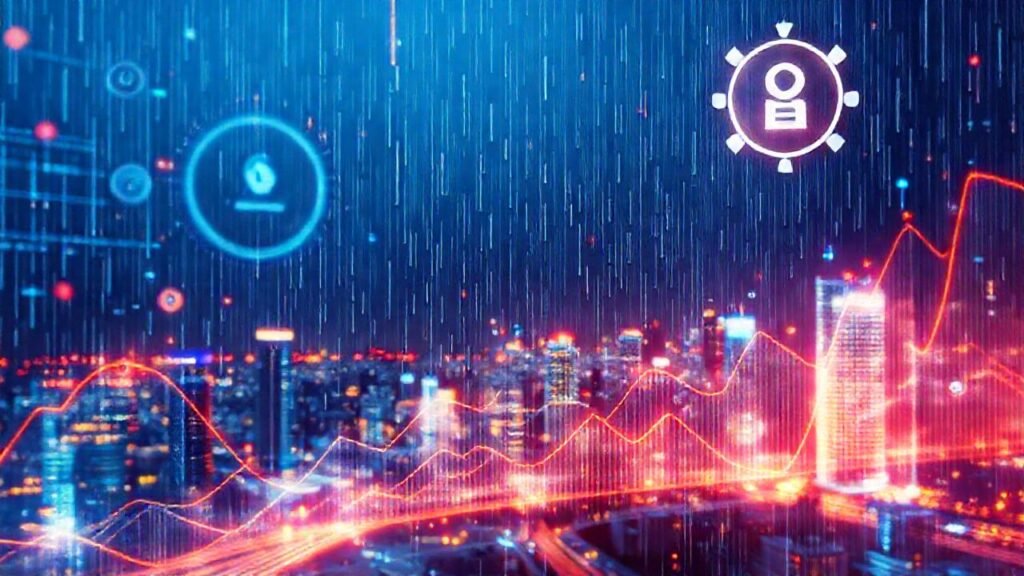 Visualización de datos digital y moderna