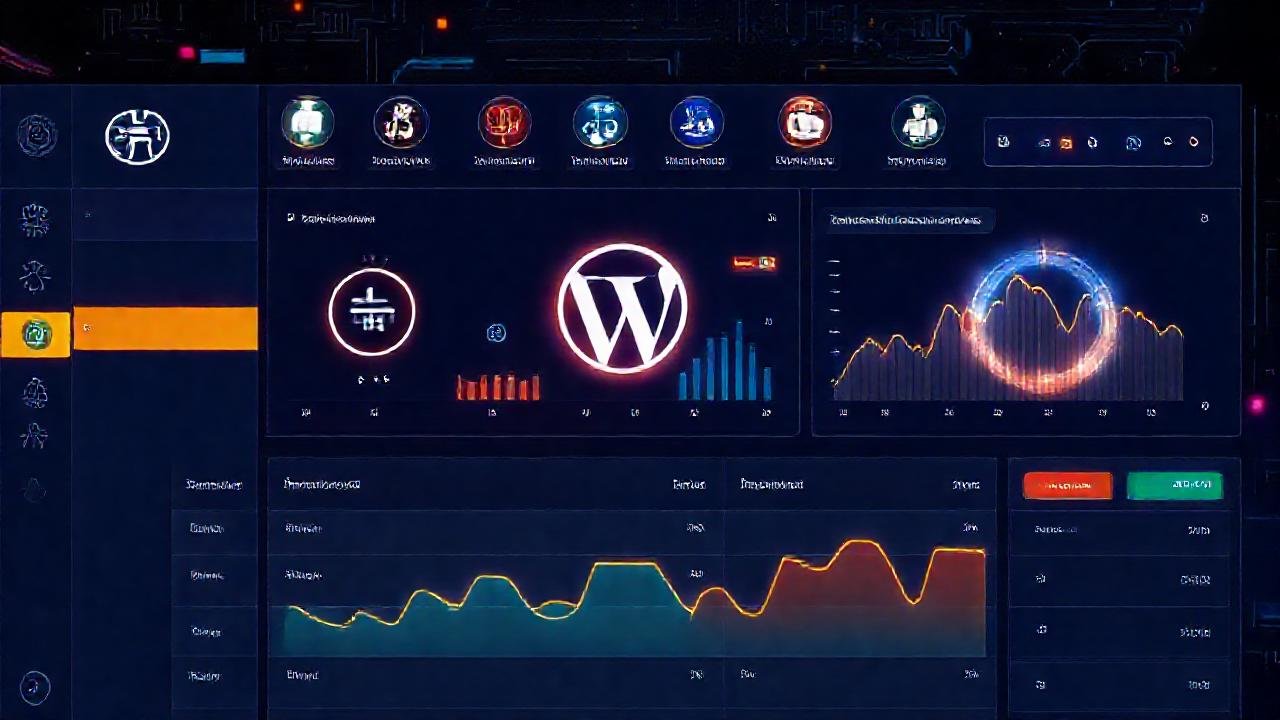 WordPress ofrece una interfaz profesional y futurista