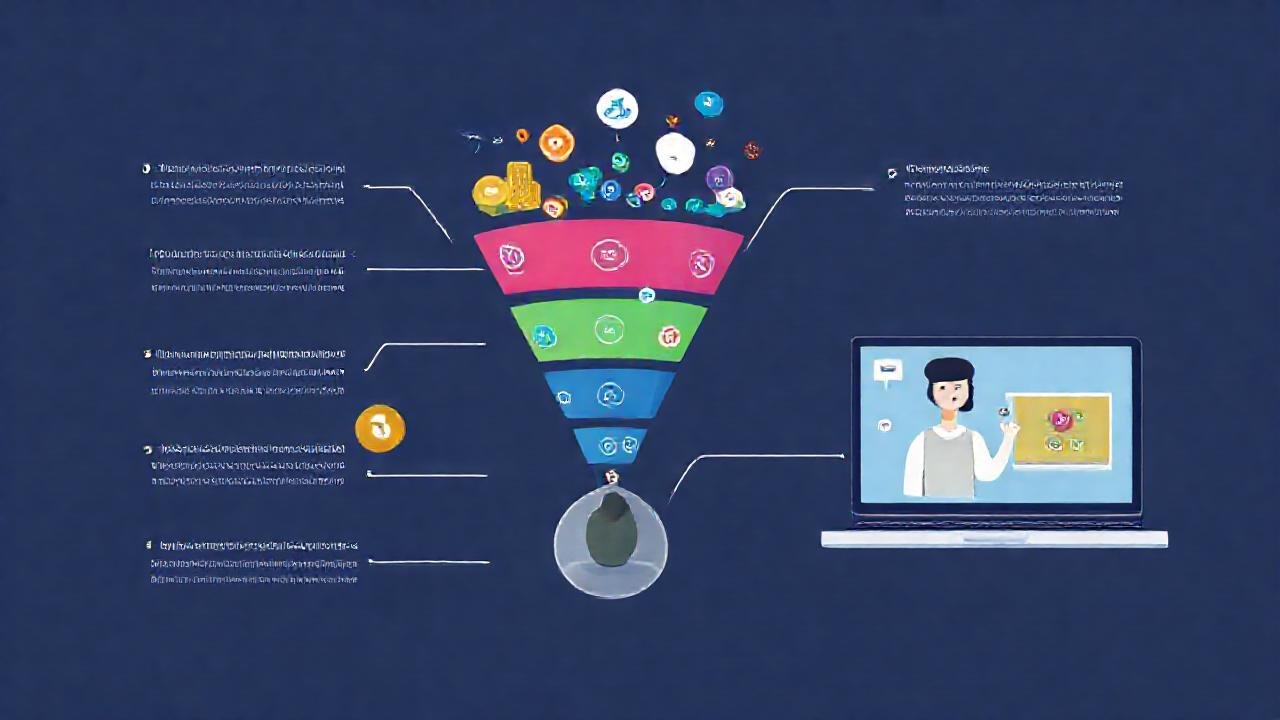 Marketing digital moderno impulsa clientes felices