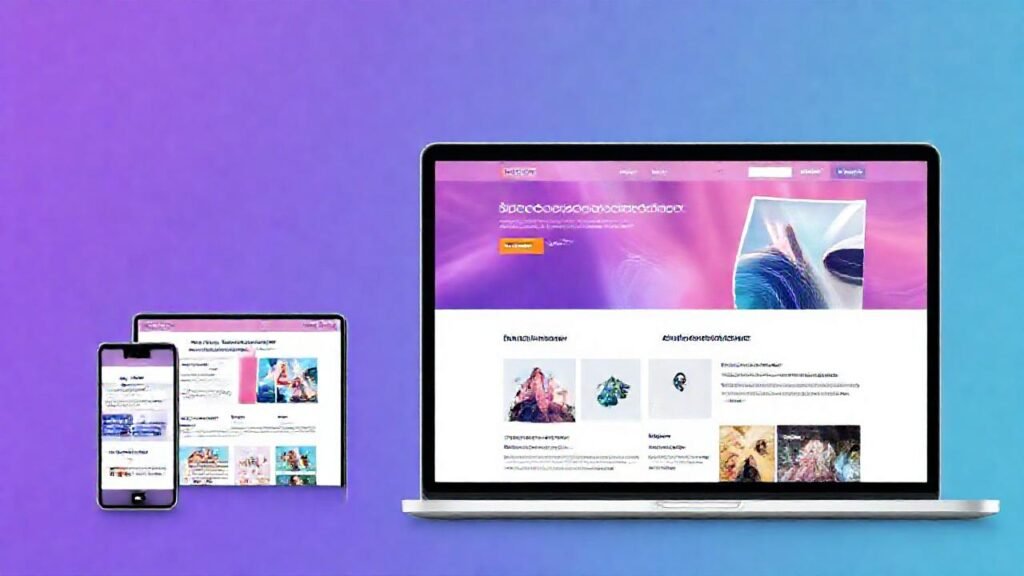 Un sitio web moderno y efectivo