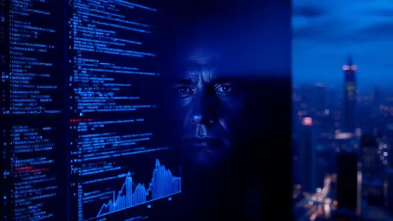 Interfaz digital futurista y profesional