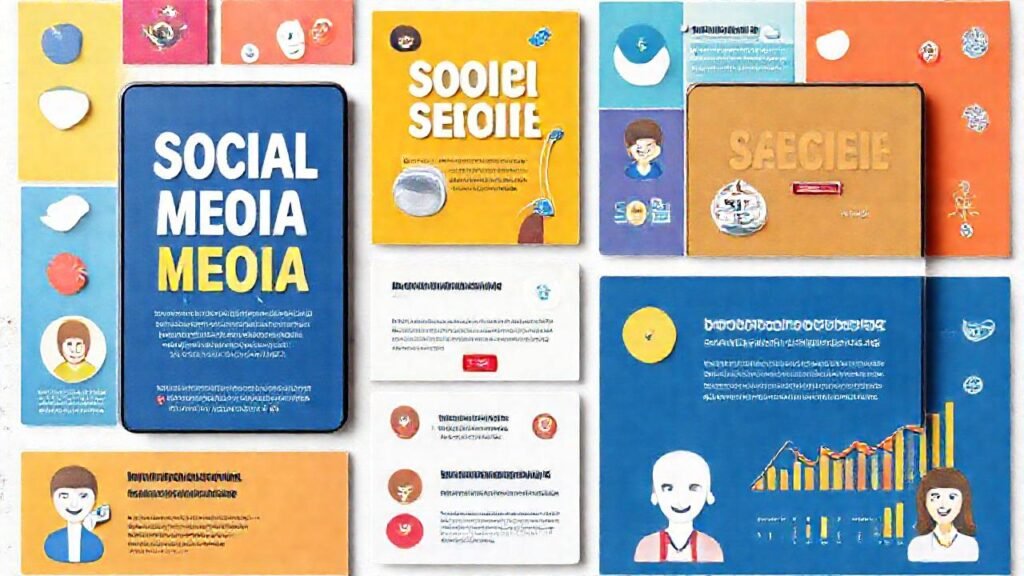 Marketing digital atractivo y visualmente impactante