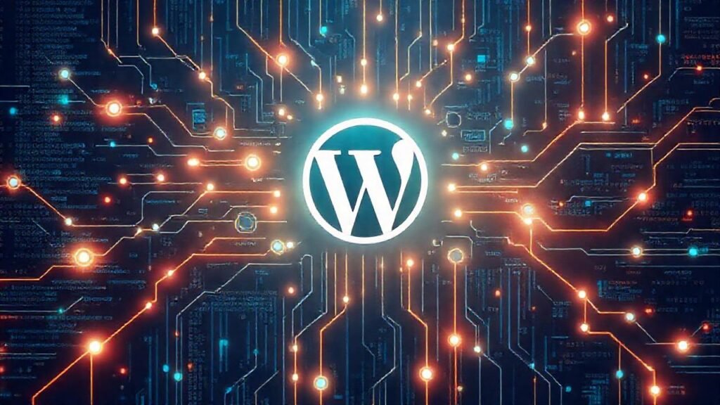 WordPress presenta una interfaz digital minimalista