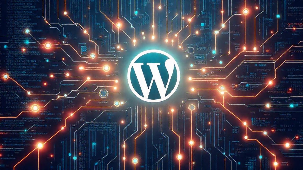 WordPress presenta una interfaz digital minimalista