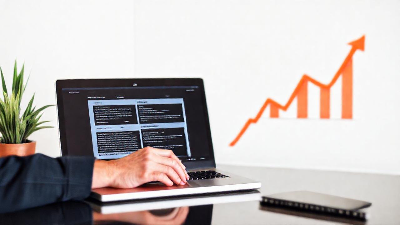 Escritor profesional crece con diseño moderno