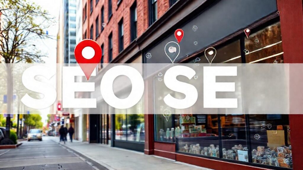 Negocio local optimizado digitalmente y vibrante