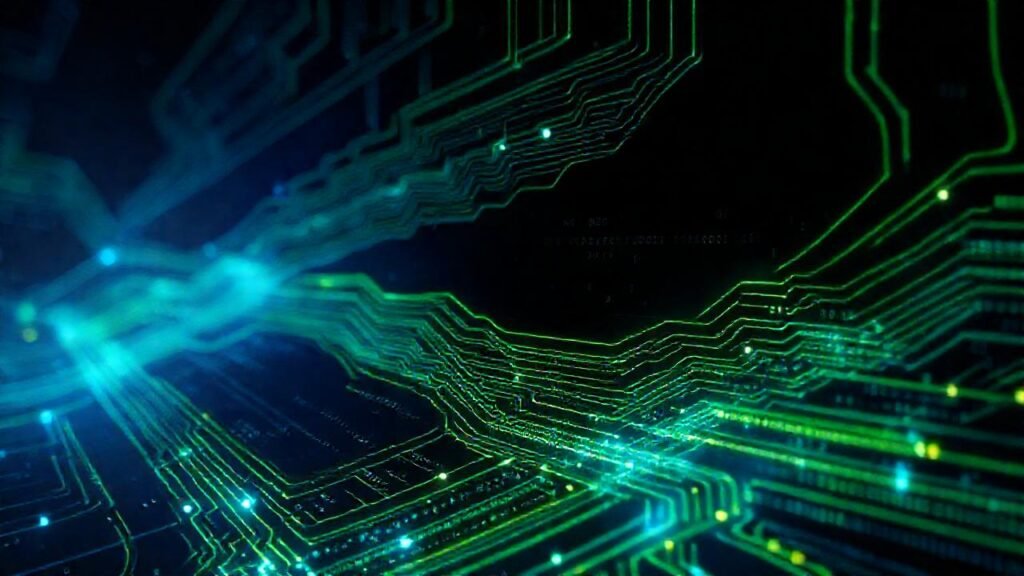 Error digital futurista