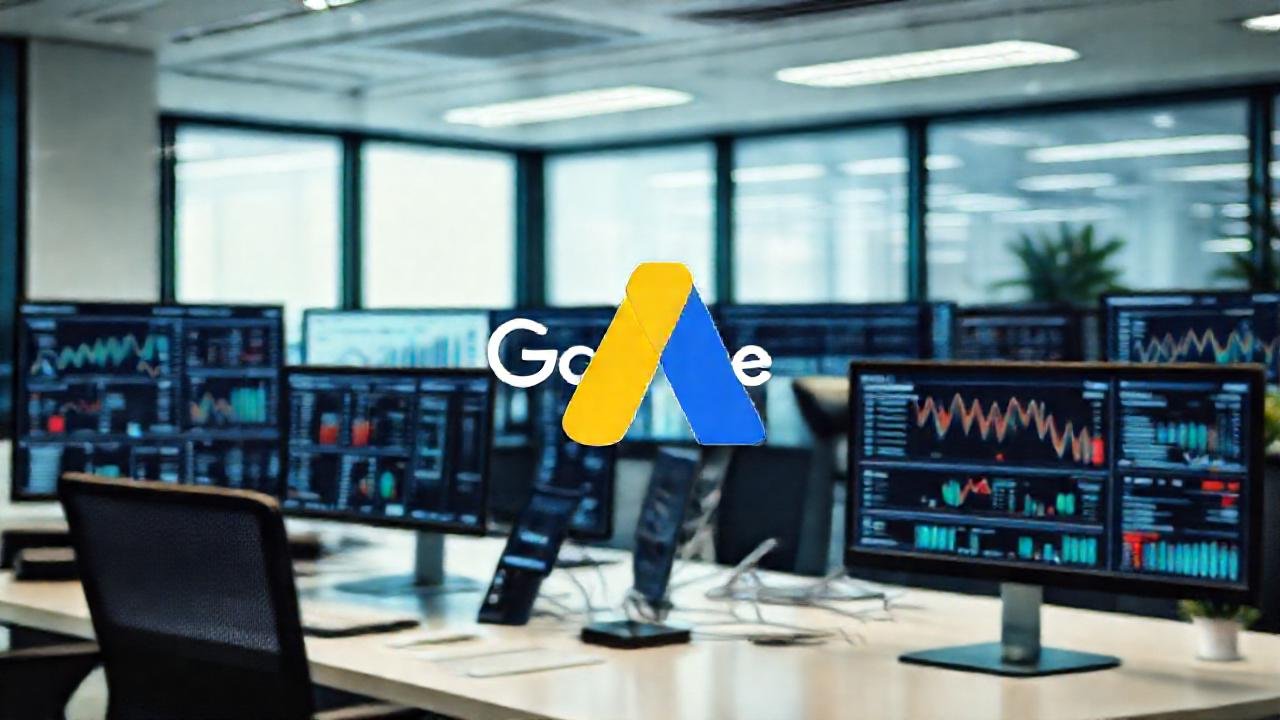 Oficina moderna: datos visuales e información