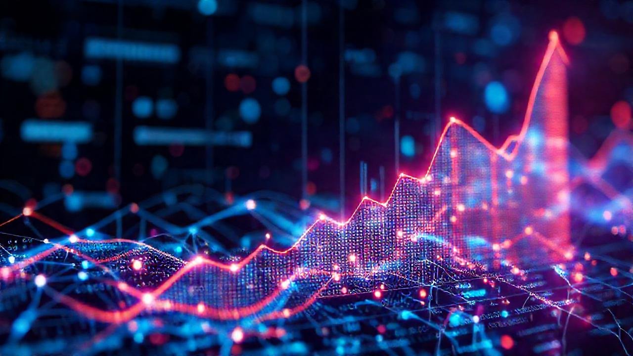 Tecnología moderna visualiza datos de forma brillante