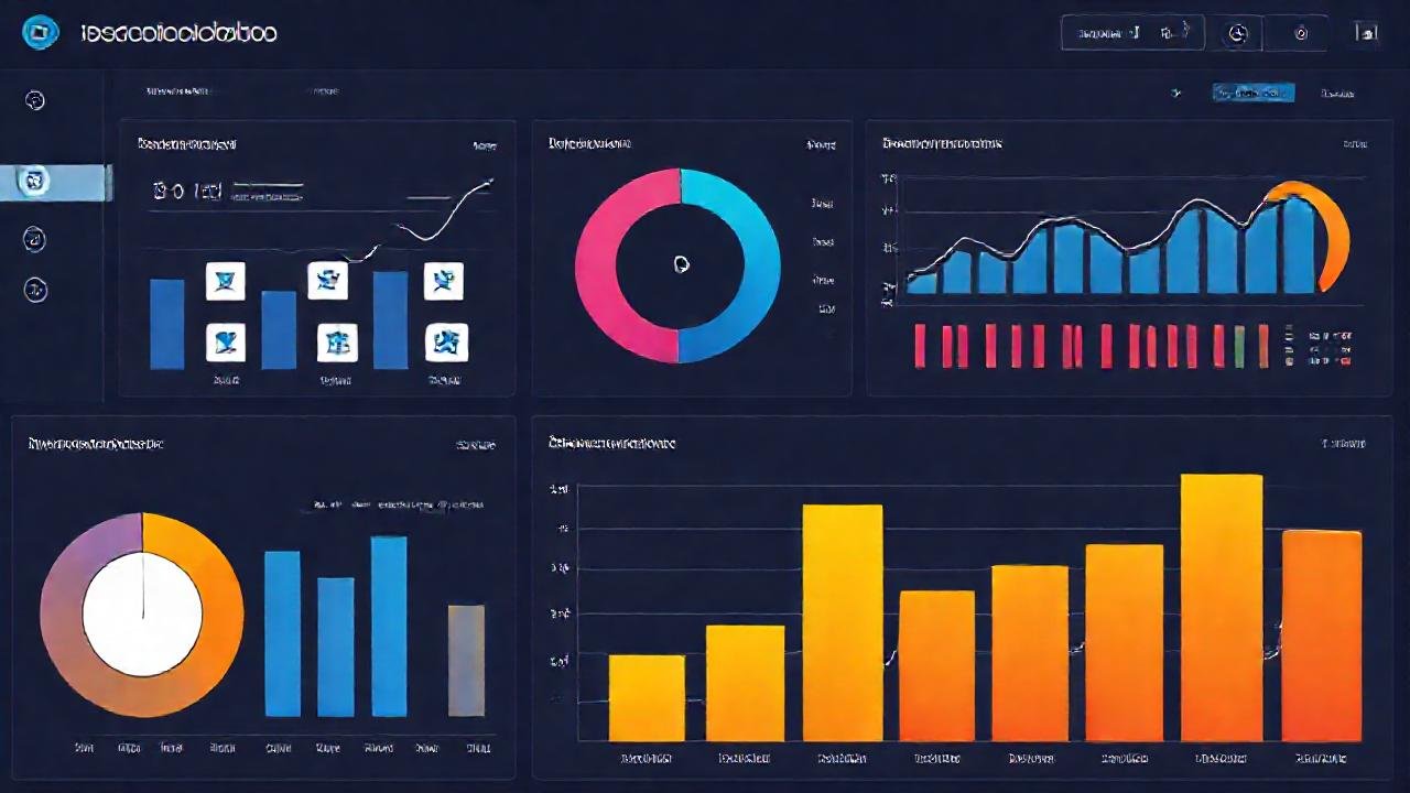 Un panel estratégico visualiza datos digitales