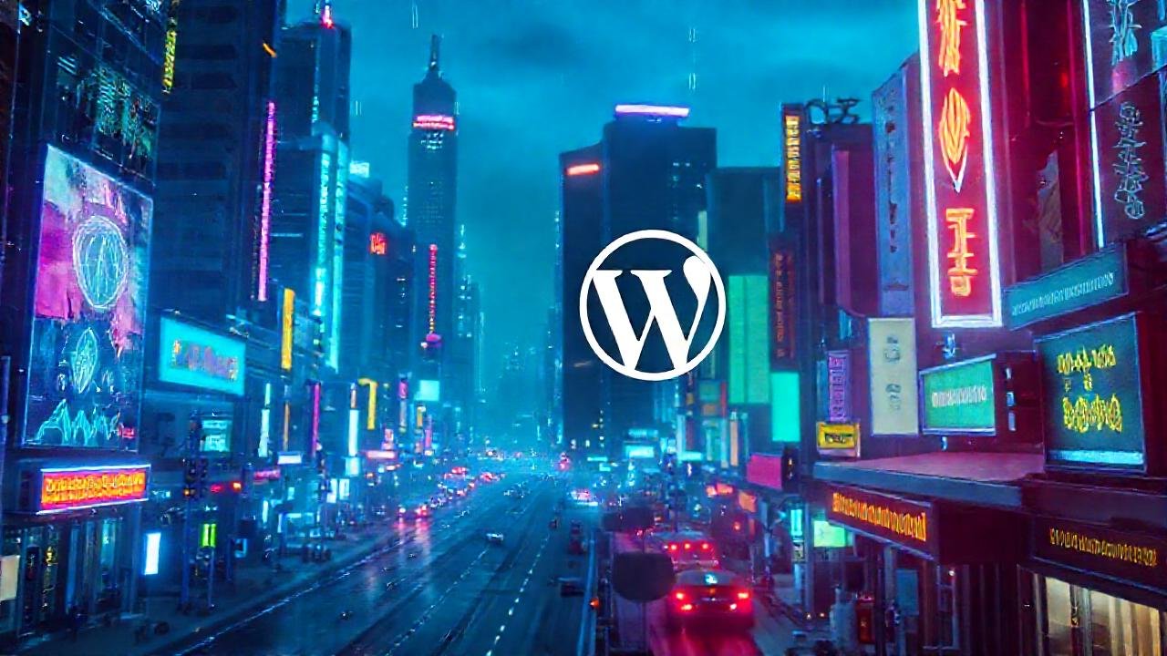 Ciudad futurista digital