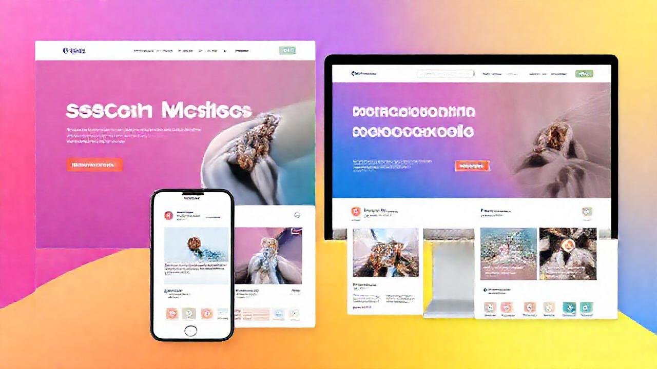 Diseño digital moderno y atractivo visualmente