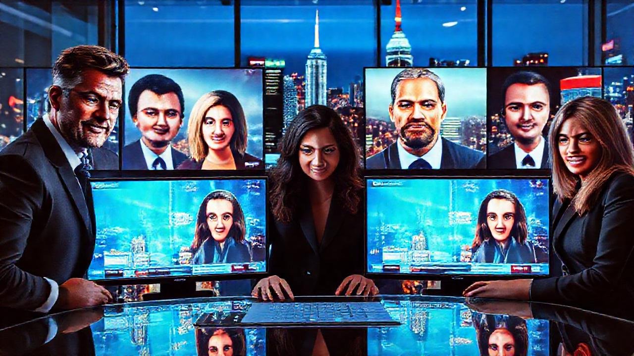 Noticias digitales iluminan un mundo moderno