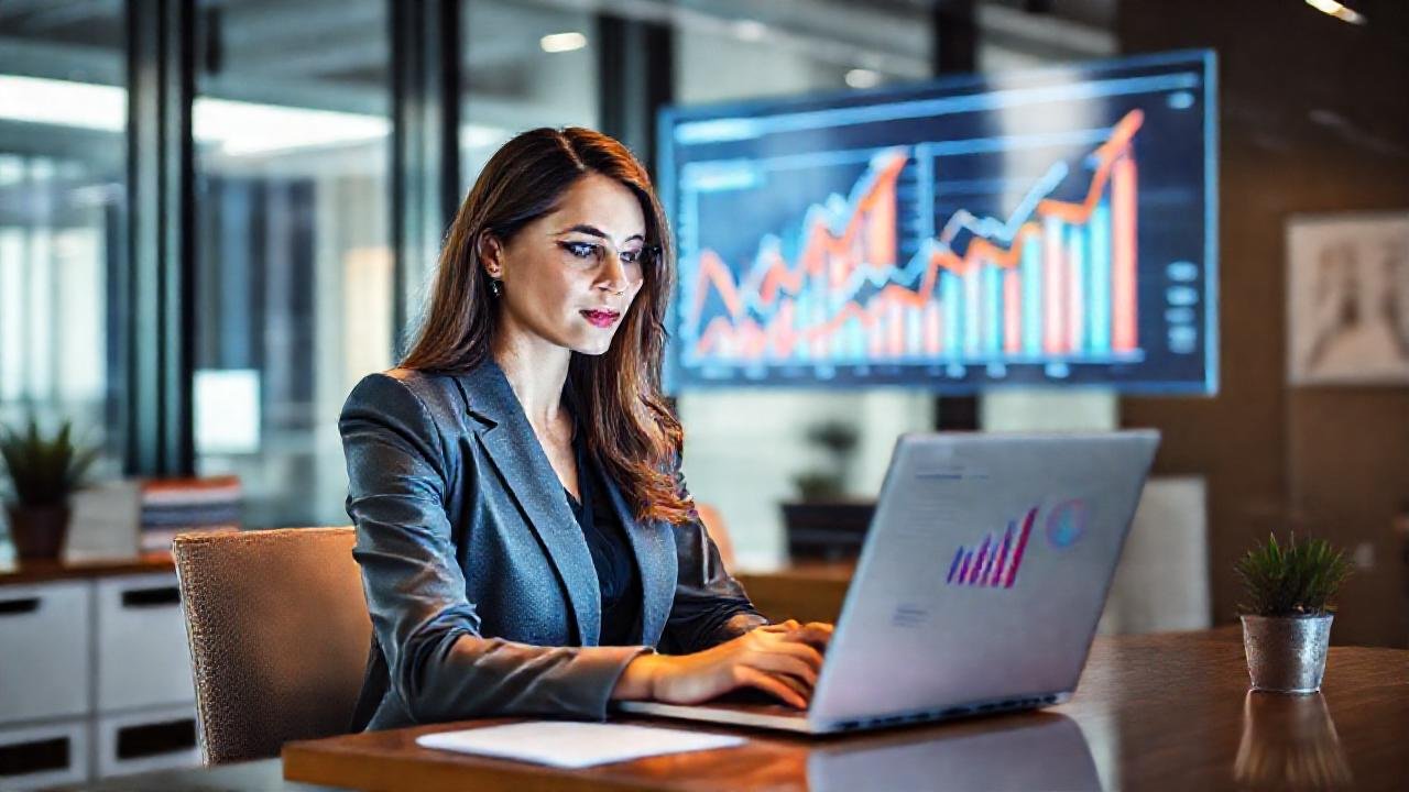 La empresaria optimiza su negocio digital