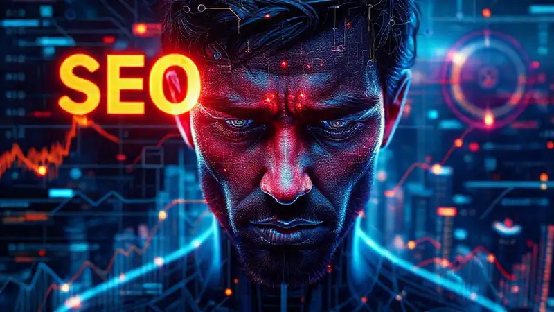 Datos visuales complejos y futuristas brillan