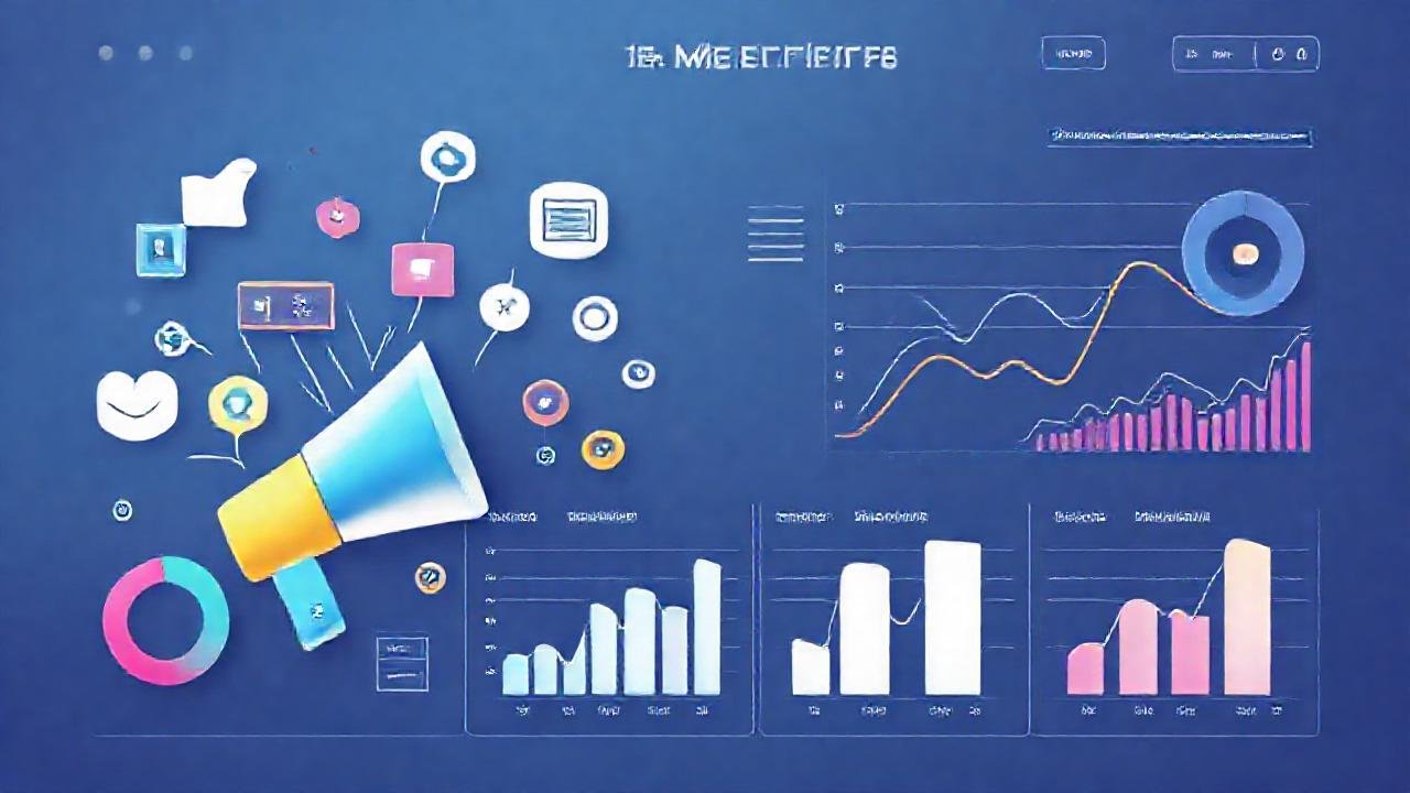 Estrategia digital visualmente atractiva y moderna