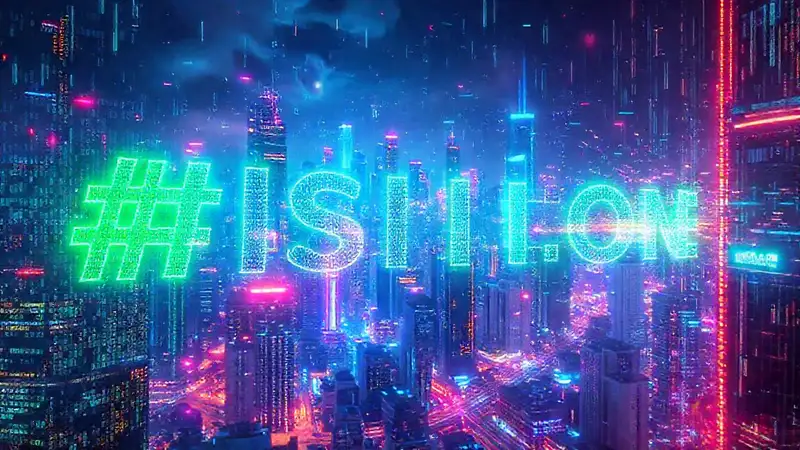 Ciudades futuristas brillan digitalmente y viralizan