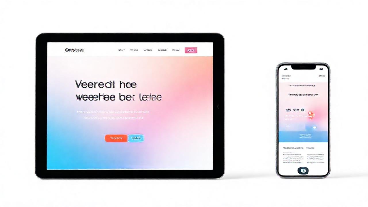 Es un diseño web moderno y atractivo