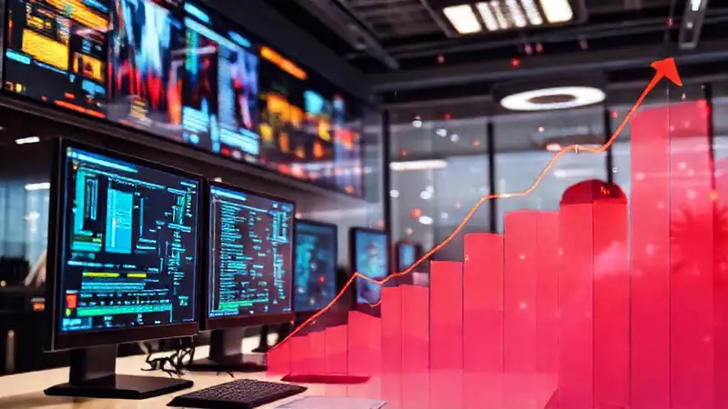 Oficina moderna, tecnología y enfoque dinámico