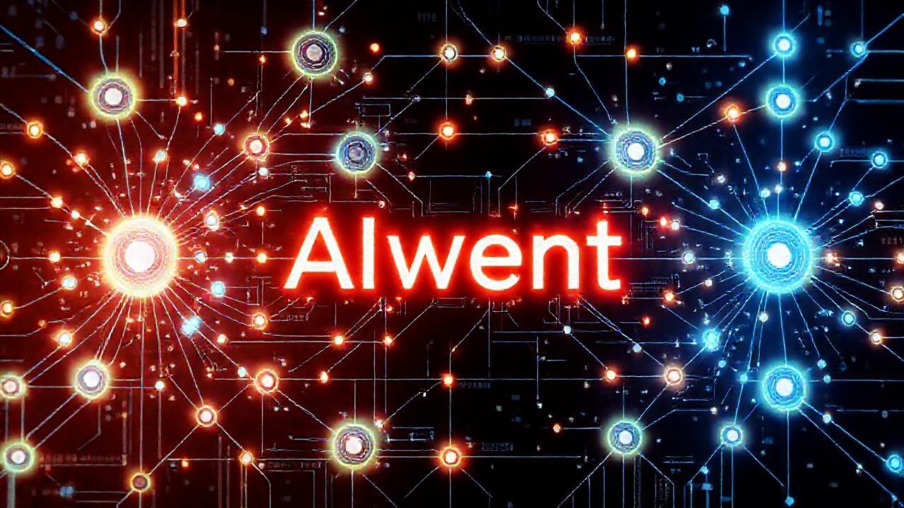 IA visualiza datos con diseño futurista