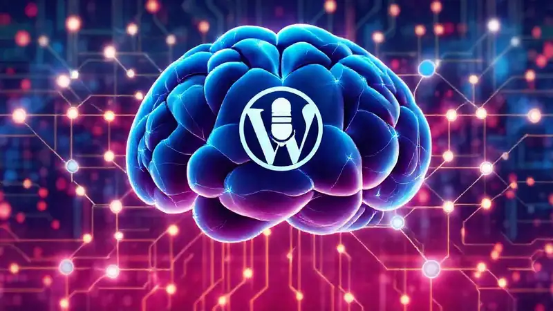Una interfaz digital cerebral vibrante y moderna