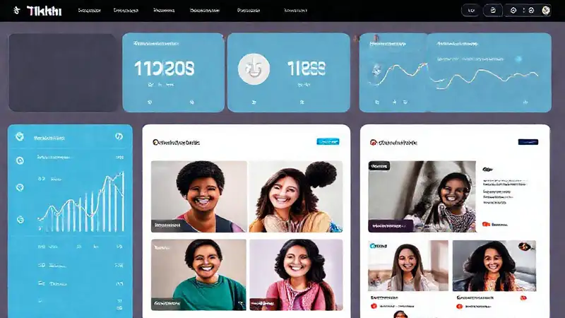 TikTok: tendencias vibrantes y éxito visual