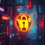 Ciudad cyberpunk oscura