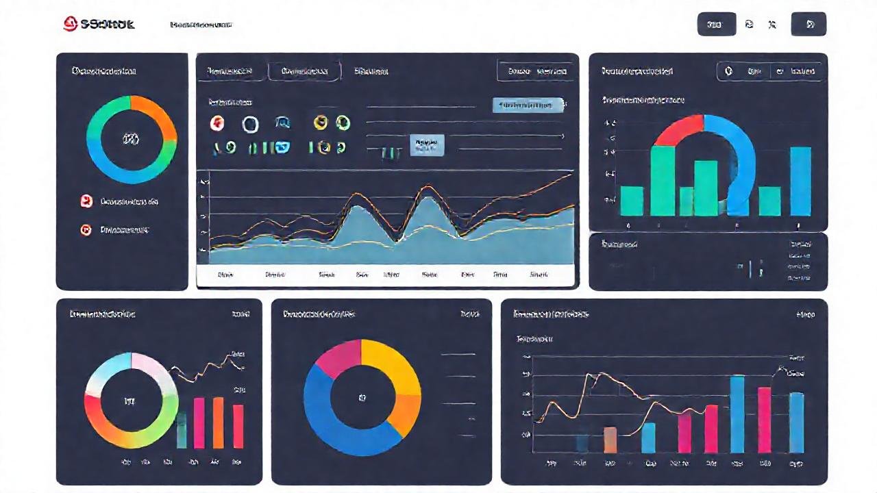 Un panel digital analiza datos visualmente