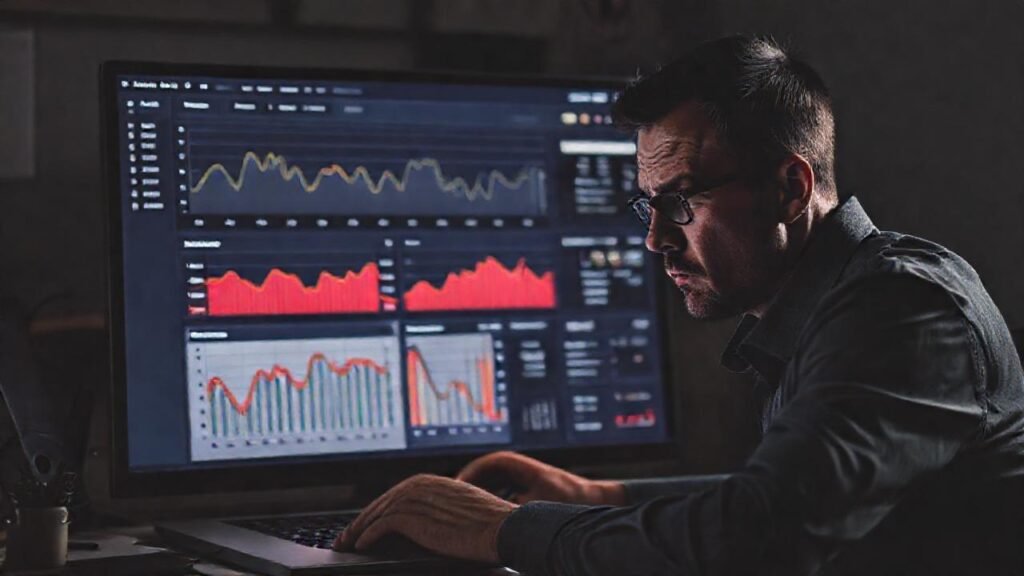 Un SEO frustrado analiza datos caídos