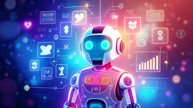 Interfaz digital futurista y atractiva
