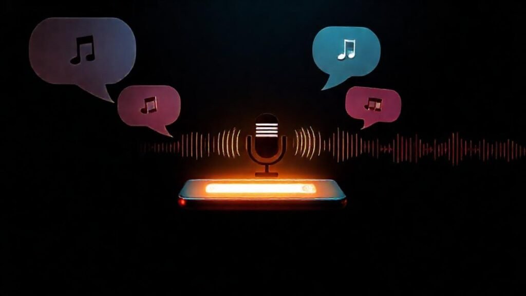 El teléfono móvil registra y transmite sonido