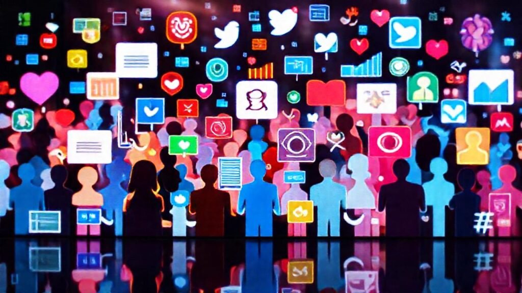 Redes sociales conectan a la gente
