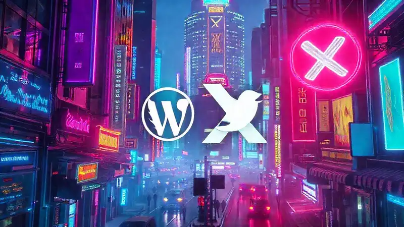 Ciudad cyberpunk digital